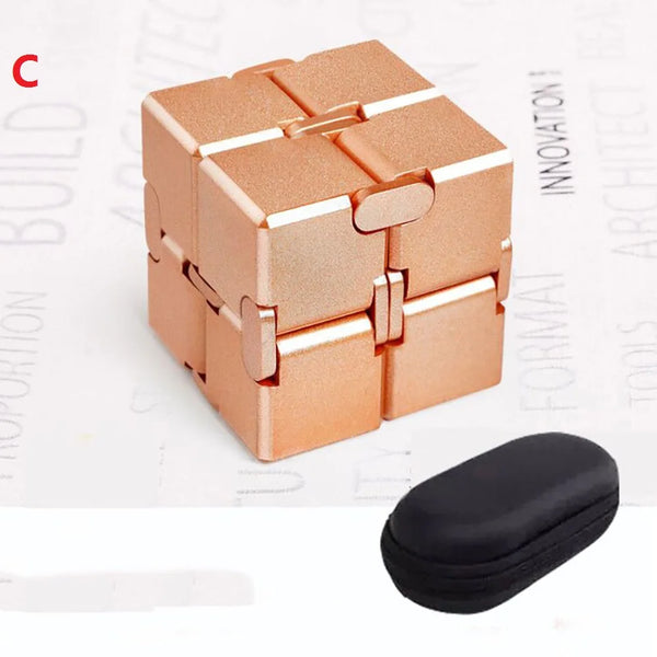 Magic Cube Stress Relief Toy Infinity Cube Portable Educational Toys Decompresses Relax Toys for Children Adults Birthday Gift