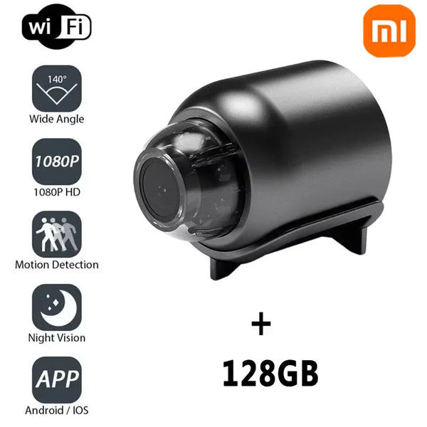 Xiaomi X5 Mini 1080P HD Camera WiFi Wireless Night Vision Motion Detection Video Camera Home Security Camcorder Audio Recorder