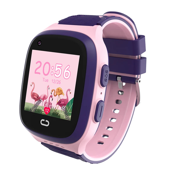 Kids Smart Watch 4G Sim Card Video Call Chat Camera SOS GPS Location Tracker WiFi Flashlight Waterproof Smart Watch For Children