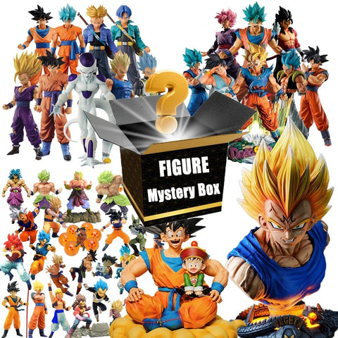 Dragon Ball Anime Figure Goku Blind Box Vegeta Anime Figure  Mystery Box Anime Best Gift