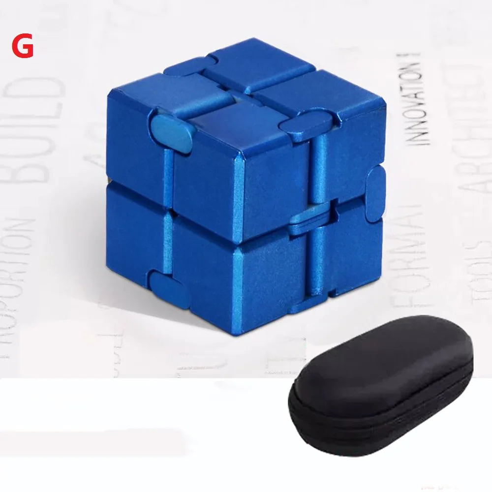 Magic Cube Stress Relief Toy Infinity Cube Portable Educational Toys Decompresses Relax Toys for Children Adults Birthday Gift