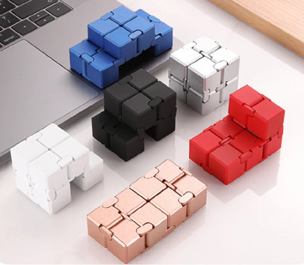 Magic Cube Stress Relief Toy Infinity Cube Portable Educational Toys Decompresses Relax Toys for Children Adults Birthday Gift