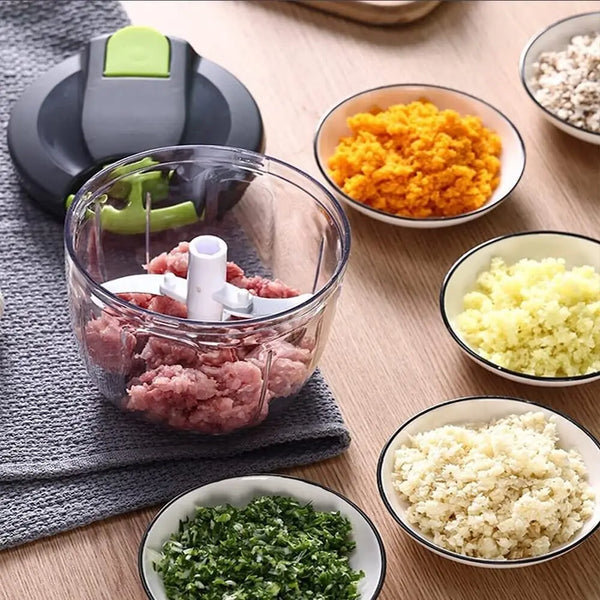 New Vegetable SlicerOnion Chopper,22 in 1 Food,Fruit Cutter with 14 Stainless Steel Blades,Adjustable Slicer,Kitchen Gadgets