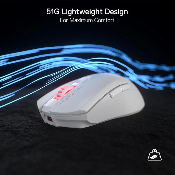 Redragon M995 Wired Gaming 26000 DPI Optical Gamer 5 Backlit Modes 6 Programmable Buttons Mouse