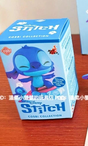 Disney Stitch Surprise Blind Box Complete Set of Hidden Ice Cream Cartoon Dolls Desktop Ornaments Cute Kawaii Mysterious Box