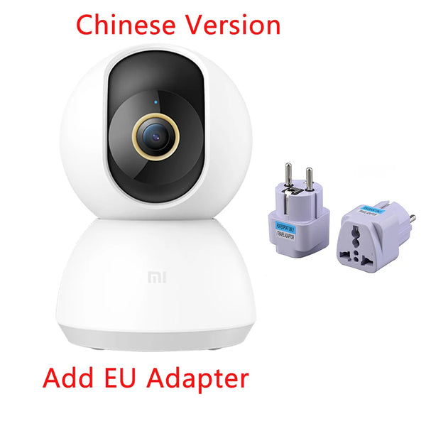 Xiaomi 360° Smart Home Security Camera Mi PTZ 2K Webcam 1296P 3 Megapixel AI Human Detection Night Vision Webcam Work With Miji