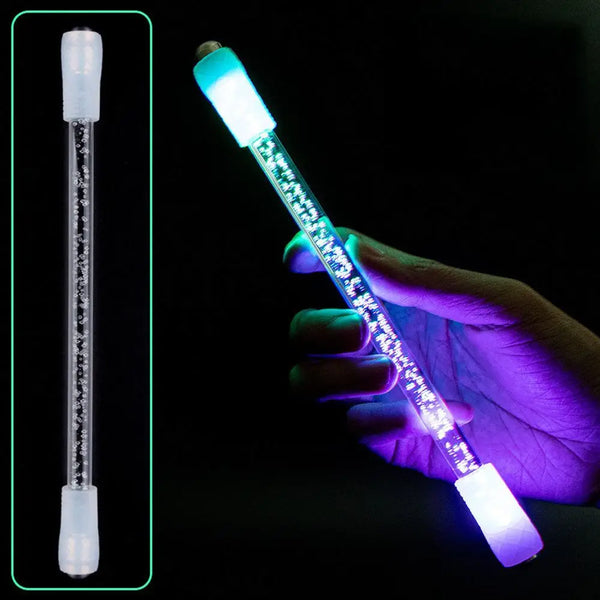 Adult Kids Anti-slip Antistress LED Flash Writing Tools Spinning Pen Stress Reliever Spinner Toy