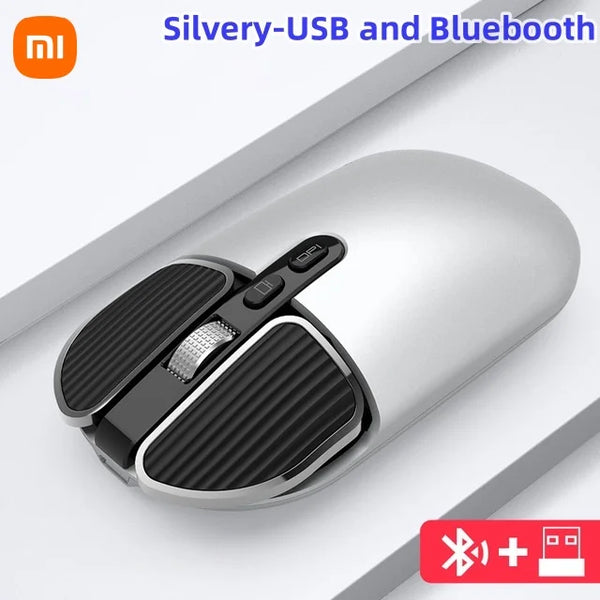 Xiaomi Mouse 2.4GHZ Wireless Bluetooth Dual Mode Computer Mouse Mute Charge Computer Office Ultra Thin Fashion Gaming Mouse New