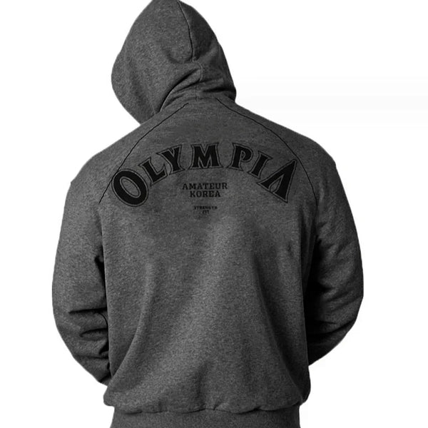 Men's Casual Hoodies Man Bodybuilding Basketball Sports Sweatshirt Sportswear Workout Hooded Pullover Male Gyms Fitness Clothing