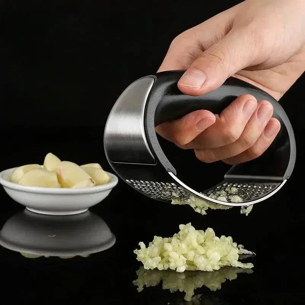 Manual Garlic Mincer Stainless Steel Garlic Press Crusher Chopping Garlic Tool Fruit Vegetable Tools Kitchen Accessories Gadget