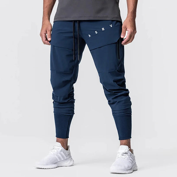 Men's Casual Pants Trend Brand Gym Sports Jogging Pants Multi-pocket Cargo Pants Quick Dry Fitness Trousers Workout Trackpants