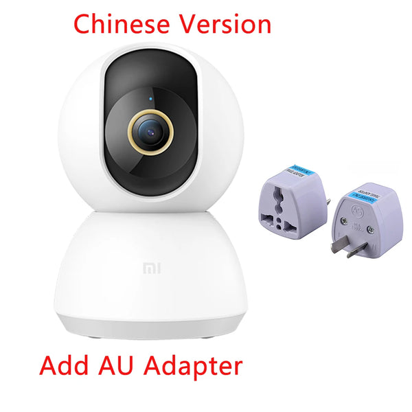 Xiaomi 360° Smart Home Security Camera Mi PTZ 2K Webcam 1296P 3 Megapixel AI Human Detection Night Vision Webcam Work With Miji