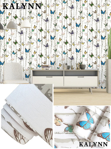 Wood Grating Wallpaper Self-Adhesive Removable Peel and Stick Wall Paper Countertop Cabinet Vinyl Decoration Stickers Width 45CM