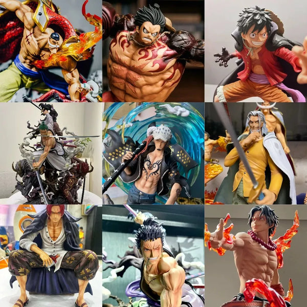 ONE PIECE Figure Anime Figure Blind Mystery Box Shanks Teach Luffy Buggy Zoro Shanzhi Nami Lucky Box Random Person Surprise Box