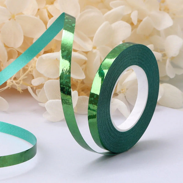 10Meter/Rolls 5mm Balloon Ribbon Party Birthday Wedding Accessorie Laser Balloon Chain Satin Ribbons Crafts DIY Party Decoration