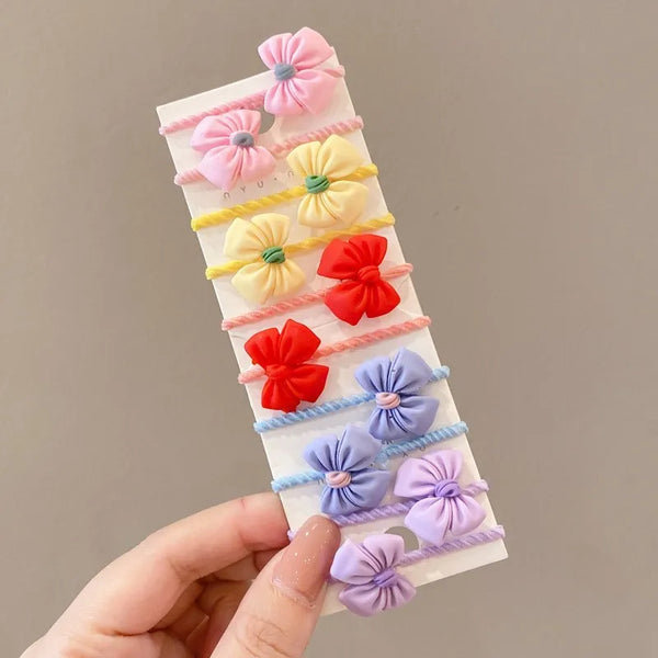 Hair Accessories Girls Bands Scrunchies Elastiques Cheveux Fille Gift Band Elastic Kids Nylon Rubber Cartoon Wholesale Cute