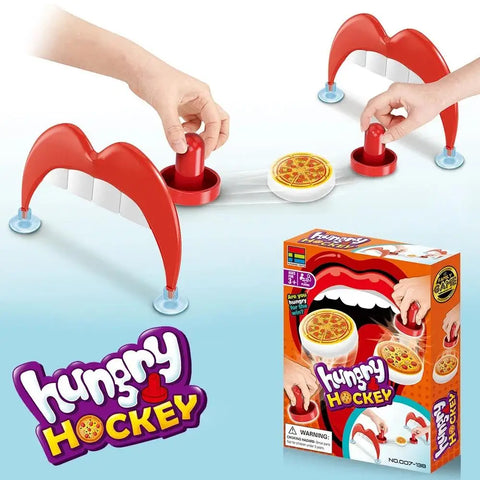 Desktop Pizza Ice Hockey Toy board Game Educate Parent -Child Interactive Game Kids/Adults Toys Family Gathering party game Gift