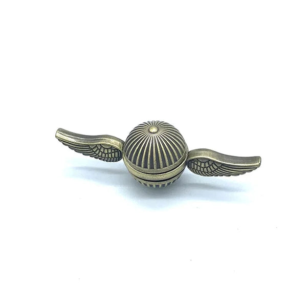 Fidget Spinner Toys Golden Snitch Metal Anti Stress Hand Spinner Toys Spinning Gyro Finger Rotation Gyroscope Toy for Kids Adult