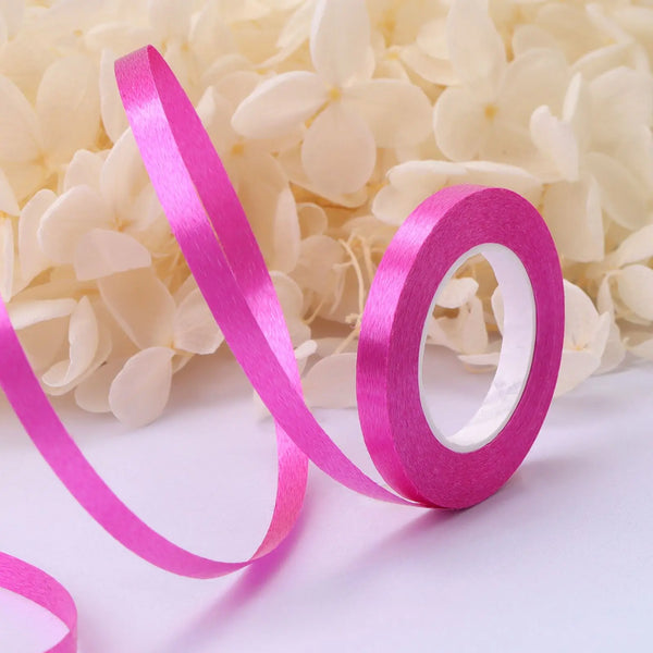 10Meter/Rolls 5mm Balloon Ribbon Party Birthday Wedding Accessorie Laser Balloon Chain Satin Ribbons Crafts DIY Party Decoration