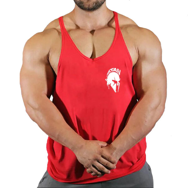 2023 New Bodybuilding Brand Jogger Gym Singlet Training Bodybuilding Tank Top Vest Shirt Sleeveless Fitness Cotton Shirt For Men