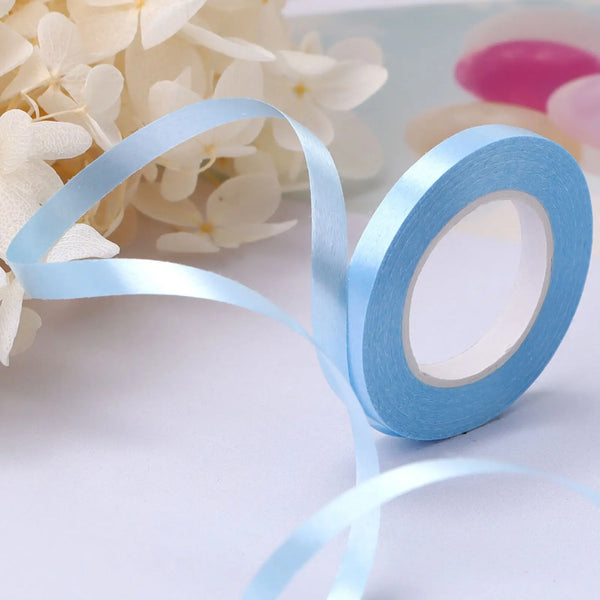 10Meter/Rolls 5mm Balloon Ribbon Party Birthday Wedding Accessorie Laser Balloon Chain Satin Ribbons Crafts DIY Party Decoration