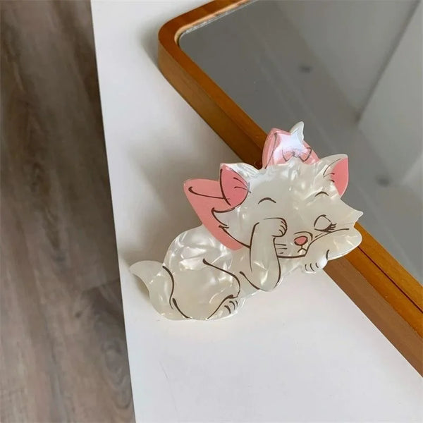 Sanrio Kuromi Hair Claws Women Fashion Cute Hello Kitty Hairclip Girl Cinnamoroll Acrylic Shark Clip Kid My Melody Birthday Gift