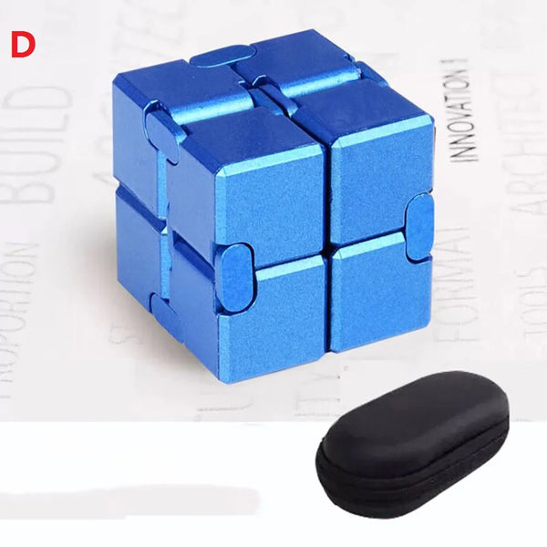 Magic Cube Stress Relief Toy Infinity Cube Portable Educational Toys Decompresses Relax Toys for Children Adults Birthday Gift