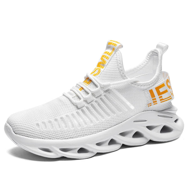 Men Shoes Comfortable Sneakers Breathable Running Shoes For Women Mesh Tennis Sports Shoes Outdoor Air Waling Casual