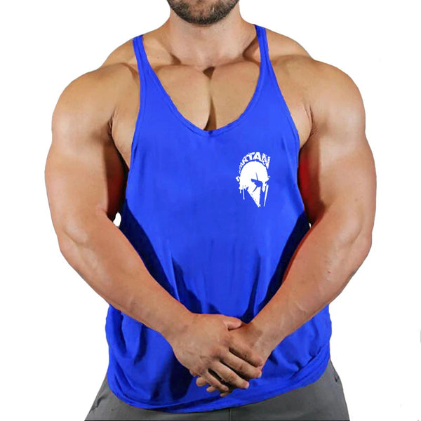 2023 New Bodybuilding Brand Jogger Gym Singlet Training Bodybuilding Tank Top Vest Shirt Sleeveless Fitness Cotton Shirt For Men