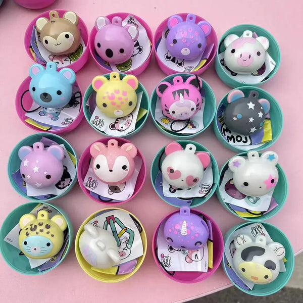 Moj Moj Innovation Series Squishy Toys Cute Soft Animal Model Stress Relief Toy Capsule Mystery Pack Blind Box Toys Kids Gifts