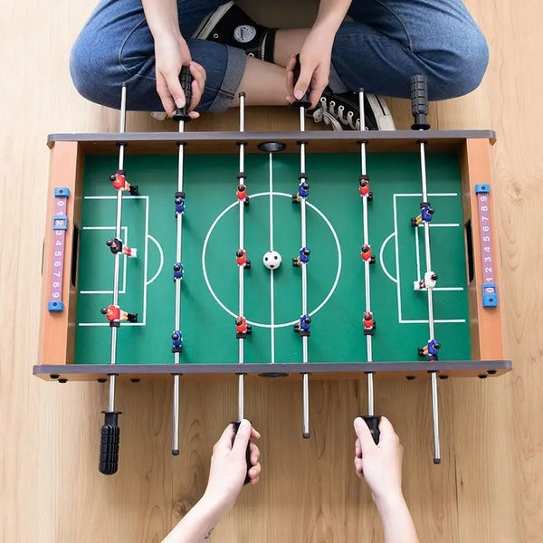 14inchMini Foosball Table Game for Kids Soccer Game Portable Table Indoor Games for Parent-Child Interactive Game Fun for Family