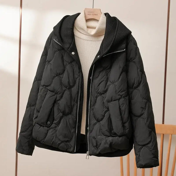 2024 Fashion Coats Korean Style Loose Comfort Quilted Coat Women Jacket Women Parkas Warm Jackets Casual Coat New Winter Clothes