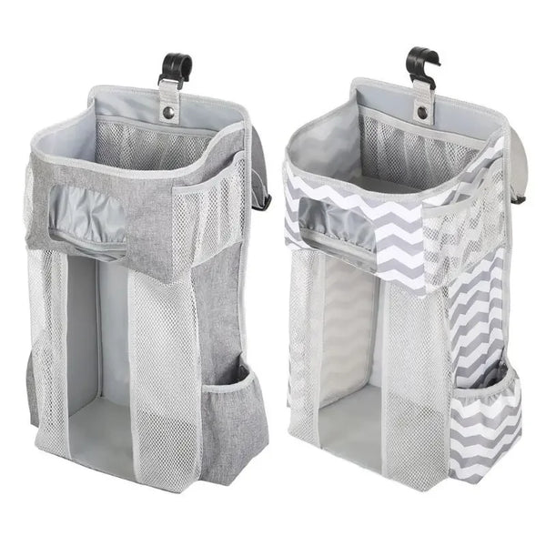 Baby Crib Hanging Storage Bag Diaper Nappy Organizer Cot Bed   Infant Essentials   Kids  Bedding Set