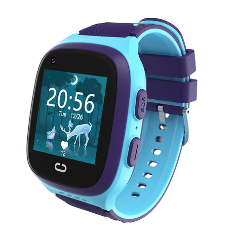 Kids Smart Watch 4G Sim Card Video Call Chat Camera SOS GPS Location Tracker WiFi Flashlight Waterproof Smart Watch For Children