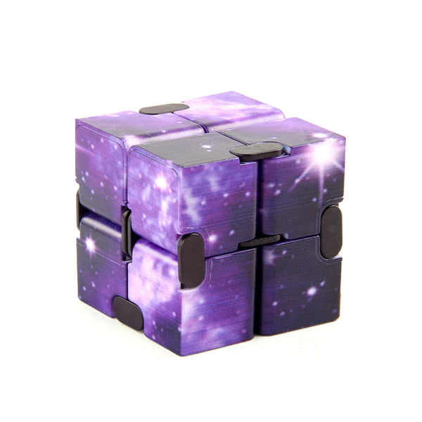 2024 New Fidget Toy Autism Anti Stress Relief Infinity Cube Magic Cube Office Flip Cubic Puzzle Stop Stress Reliever Autism Toy