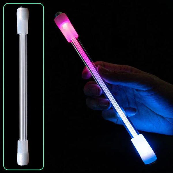 Adult Kids Anti-slip Antistress LED Flash Writing Tools Spinning Pen Stress Reliever Spinner Toy