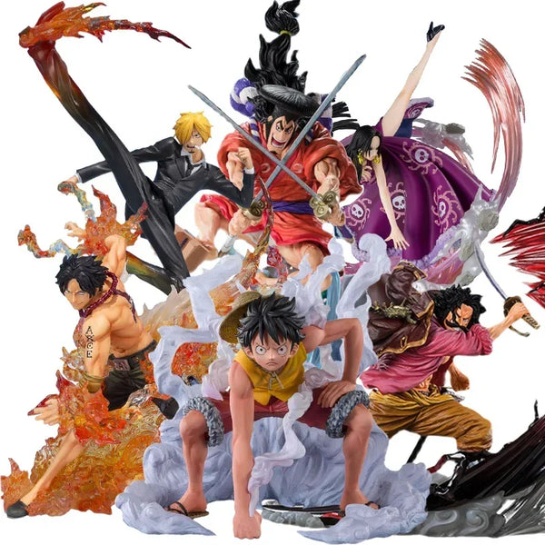 ONE PIECE Figure Anime Figure Blind Mystery Box Shanks Teach Luffy Buggy Zoro Shanzhi Nami Lucky Box Random Person Surprise Box