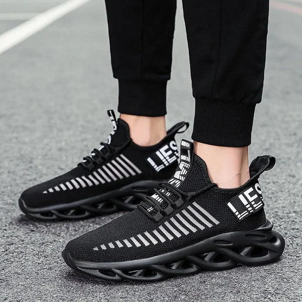 Men Shoes Comfortable Sneakers Womoen Breathable Couple Running Shoes Mesh Tenis Sport Shoes Size 36-46 Waling Sneakers Men