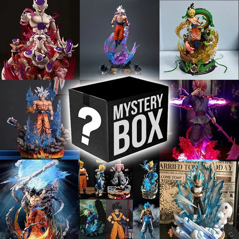 Dragon Ball Anime Figure Mystery Box Surprise Mystery Box Goku Frieza Vegeta Krillin Lucky Box Make Your Dream Come True