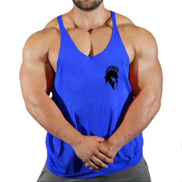 2023 New Bodybuilding Brand Jogger Gym Singlet Training Bodybuilding Tank Top Vest Shirt Sleeveless Fitness Cotton Shirt For Men