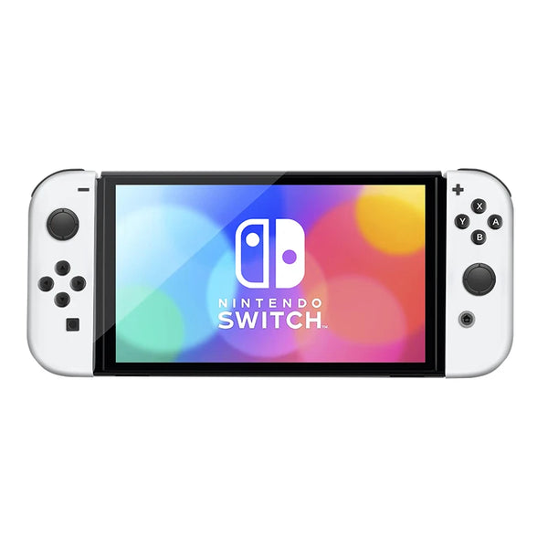 Nintendo Switch (OLED model) with White Joy-Con