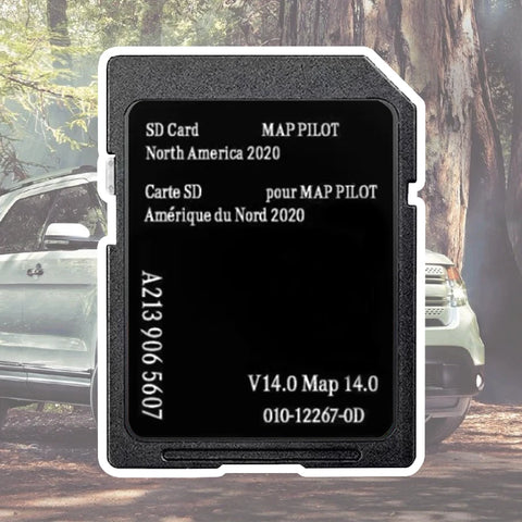 A2139065607 V14 Full Version 2020 North America Maps for Mercedes AMG C-Class CLA Car GPS Garmin Navigation SD Memory Card