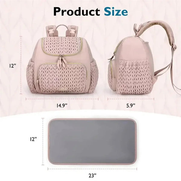 Mommy Bag Maternity Lightweight Large Capacity Outdoor Travel Bag Baby Stroller Hanging Bags Maternity Women Fashion Backpack