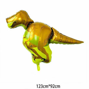 Aluminum Film Dinosaur Balloon Party Theme Decoration For Children's Birthday Party Decoration Toy Gift"" Red Tyrannosaurus ZopiStyle