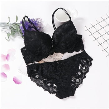 Lingerie Sexy Bra Set Girl Bralette Sports Underwear Women Push Up Lenceria  Mujer Femme Wirefree Langerie Bras And Panty Femini From Fucloth, $22.33