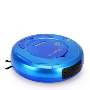 Smart Robot  Vacuum  Cleaner Home Usb  Charging Automatic  Sweeper Sapphire blue ZopiStyle