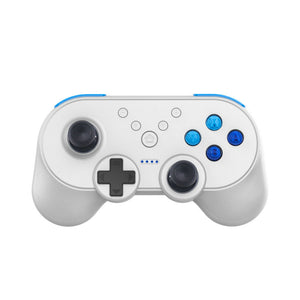 Gamepad for Switch Wireless Controller Bluetooth Dual Motor with Vibration Support White ZopiStyle