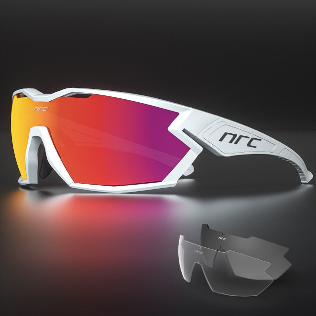 2021 NRC P-Ride Photochromic Cycling Glasses man Mountain Bike Bicycle  Sport Cycling Sunglasses MTB Cycling Eyewear woman