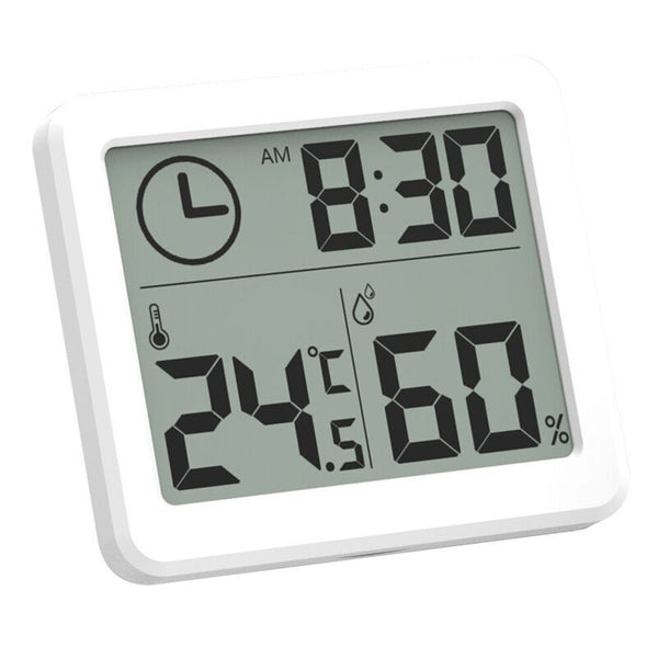 Thin Intelligent Electronic Clock Hygrometer ZopiStyle